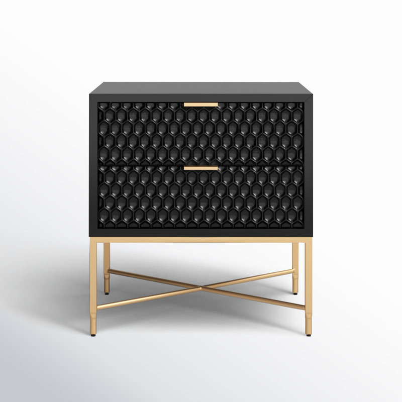 Capra 2 Drawer Nightstand & Reviews AllModern